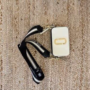Marc Jacobs Cream and Gold Mini Bag